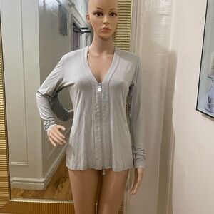 Anatomie Light Gray Italian Knit Top